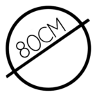 Mesa Central Itabuna 4 Pes - Madeira Redondo Branco - 80cm