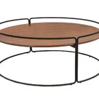 Mesa Centro Arcos Estilo Industrial Decorativa Moderna Redond