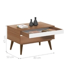 Mesa Centro Chateau Montana Branco