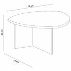 Mesa Centro Delta Pinho - Artely Móveis