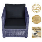 Mesa Centro E 2 Poltronas Madri Corda Náutica Estofado 12 Tra