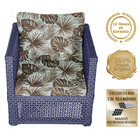 Mesa Centro E 2 Poltronas Madri Corda Náutica Estofado  6 Tra