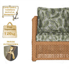 Mesa Centro E 3 Poltronas Madri Corda Náutica Estofado  5  Tr