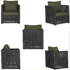 Mesa Centro E 4 Poltronas Madri Corda Náutica Estofado 13 Tra