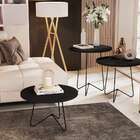 Mesa Centro Luxo Preto Fosco 8004 Jb Bechara