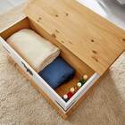 Mesa Centro Madeira 5 Gavetas Rústico Tequila - Branco Cera M