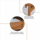 Mesa Centro Oblonga Lizz - Cedro