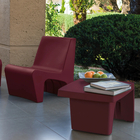 Mesa Centro Resina Berta 79,0x40,5cm Verde