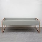 Mesa Centro Retangular Para Sala De Estar 30cm X 48cm X 93cm