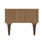 Mesa Centro Retrô 45 - Olivar - Rustik Carvalho / Amarelo