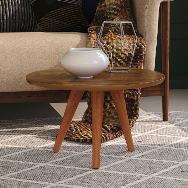 Mesa Centro Retrô Cissa - Freijó - Compre Aqui