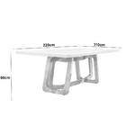 Mesa Charlote 220 Canto Copo Com Vidro