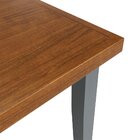 Mesa Colors Em Madeira Maciça 6 Lugares - 160 X 80cm Cinza