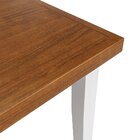 Mesa Colors Em Madeira Maciça Quadrada 4 Lugares - 80 X 80cm