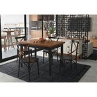 Mesa Colors Em Madeira Maciça Retangular 4 Lugares - 120 X 80