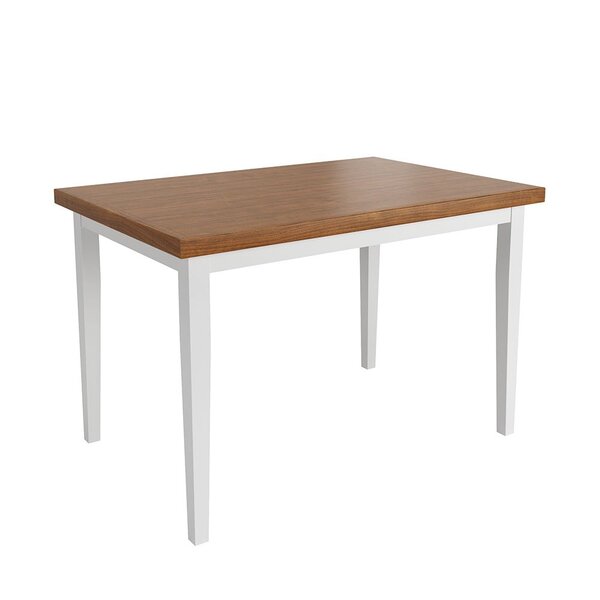 Mesa Colors Em Madeira Maciça Retangular 4 Lugares - 120 X 80