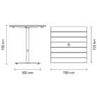 Mesa Coluna Central Urban Highline Tramontina