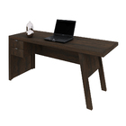 Mesa Com 2 Gavetas Para Escritório Home Office Me4122 Mdp Rus