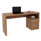 Mesa com 2 gavevetas Madeira Amêndoa TecnoMobili