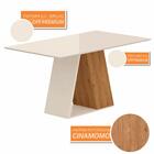 Mesa Com 4 Cadeiras 1,60 França Cinamo/off Premiu/cinza - M.