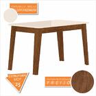 Mesa Com 4 Cadeiras Argélia Freijó/off Premium/terracota - M.a