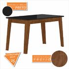 Mesa Com 4 Cadeiras Argélia Freijó/preto/cinza - M.a