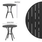 Mesa Com 4 Cadeiras De Area Em Aluminio E Tela Sling Clássic