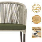 Mesa Com 4 Cadeiras De Jantar Roma 100cm E Noronha Em Aluminí