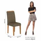 Mesa Com 4 Cadeiras Marrocos 1,36 Cin/off White/cap - Móveis