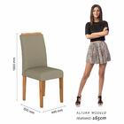 Mesa Com 4 Cadeiras Marrocos 1,36 Cin/off White/cre - Móveis