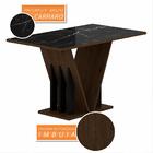 Mesa Com 4 Cadeiras Natalia 1,36 Imb/carraro Pr/beg - Móveis