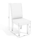 Mesa Com 4 Cadeiras P/ Sala De Jantar Figueira Kappesberg A01