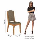 Mesa Com 4 Cadeiras Palau 1,36 Cin/off/capuccino - Móveis Ara