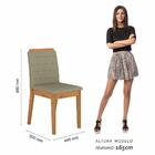 Mesa Com 4 Cadeiras Qatar 1,20 Cin/carrar Preto/cre - Móveis