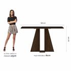 Mesa Com 4 Cadeiras Senegal 1,36 Imbuia/preto/cinza - Móveis