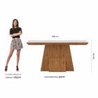 Mesa Com 6 Cadeiras 1,60 Albania Cin/off White/bege - Móveis