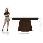 Mesa Com 6 Cadeiras 1,60 Albania Imbuia/preto/capuc - Móveis