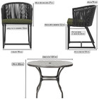 Mesa Com 6 Cadeiras De Jantar Roma 120cm E Noronha Em Alumíni