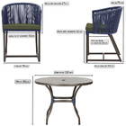 Mesa Com 6 Cadeiras De Jantar Roma 120cm E Noronha Em Alumíni