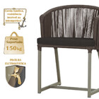 Mesa Com 6 Cadeiras De Jantar Roma 120cm E Noronha Em Alumíni