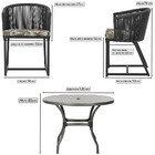 Mesa Com 6 Cadeiras De Jantar Roma 120cm E Noronha Em Alumíni