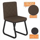 Mesa Com 6 Cadeiras Industrial 1,60 Ibiza Pt/cn/mar - Móveis