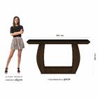 Mesa Com 6 Cadeiras Líbano 1,60 Imbuia/preto/marrom - Móveis