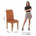 Mesa Com 6 Cadeiras Pierre 1,60 Cin/off White/terra - Móveis