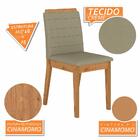 Mesa Com 6 Cadeiras Qatar 1,60 Cin/carraro Bra/crem - Móveis