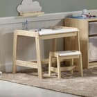Mesa Com Banqueta Infantil Madeira Maciça/mdf Castelo Casatem