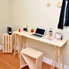 Mesa Com Cavelete Em Pinus Slim