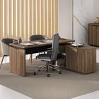 Mesa Com Nichos Honduras Nogal Preto