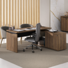 Mesa Com Nichos Honduras Nogal Preto