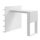Mesa Com Painel Multiuso 2 Lugares  Branco Tx/branco Tx